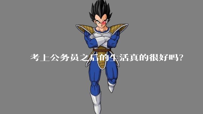 考上公务员之后的生活真的很好吗？