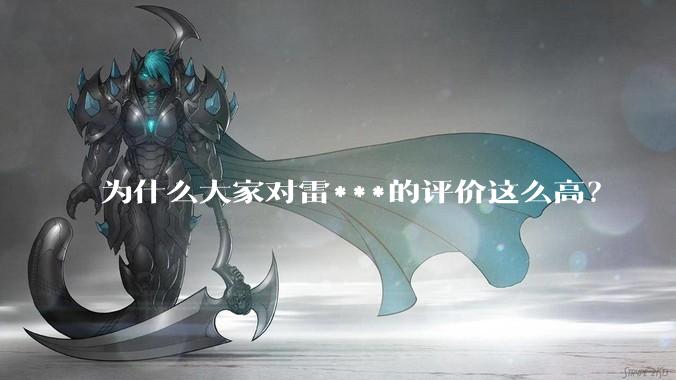 为什么大家对雷***的评价这么高？